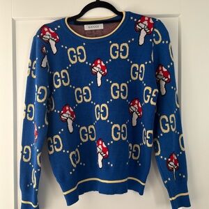 Gucci Men 'Gg Mushroom' Sweater